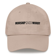 Load image into Gallery viewer, Worship Over Worry - Dad hat - Overwear Gear