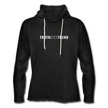 Load image into Gallery viewer, Truth Over Trend - Lightweight Hoodie - charcoal gray