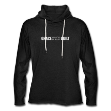 Load image into Gallery viewer, Grace Over Guilt - Lightweight Hoodie - charcoal gray