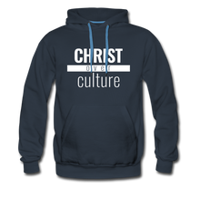 Load image into Gallery viewer, Christ Over Culture - Premium Hoodie - navy
