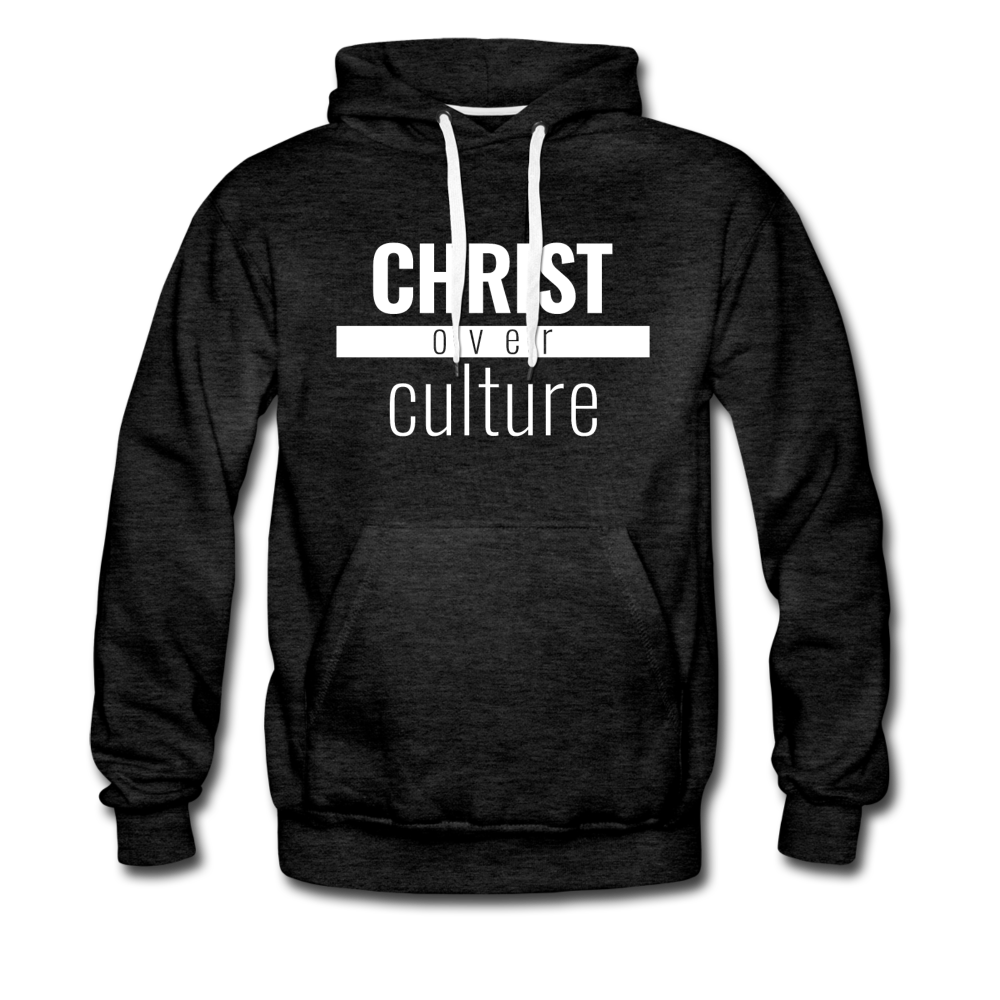 Christ Over Culture - Premium Hoodie - charcoal gray