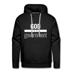 God Over Government - Premium Hoodie - black