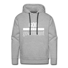 Load image into Gallery viewer, God Over Government - Premium Hoodie - heather gray