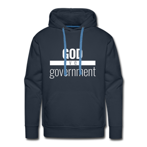 God Over Government - Premium Hoodie - navy