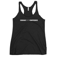 Load image into Gallery viewer, Courage Over Compromise - Women&#39;s Racerback Tank - Overwear Gear